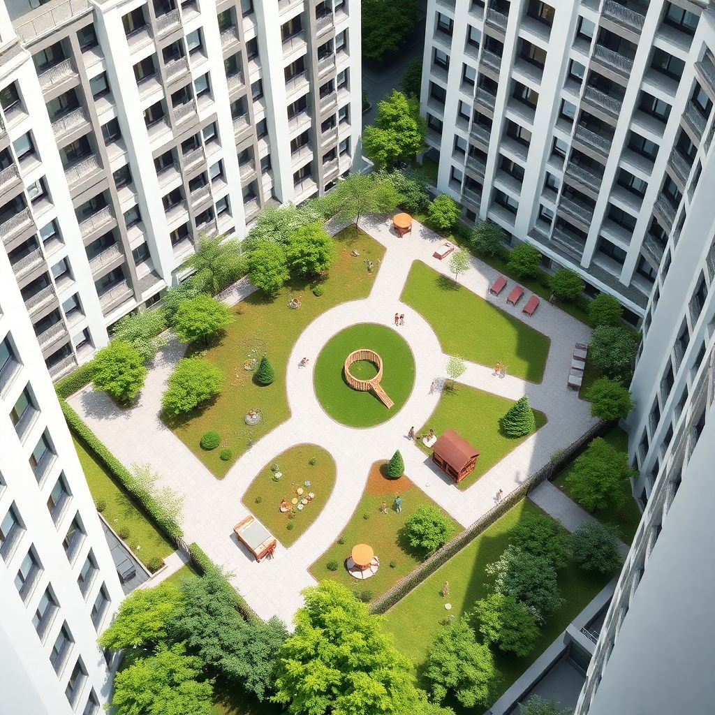 Тренды благоустройства дворов и общественных пространств в новых жилых комплексах