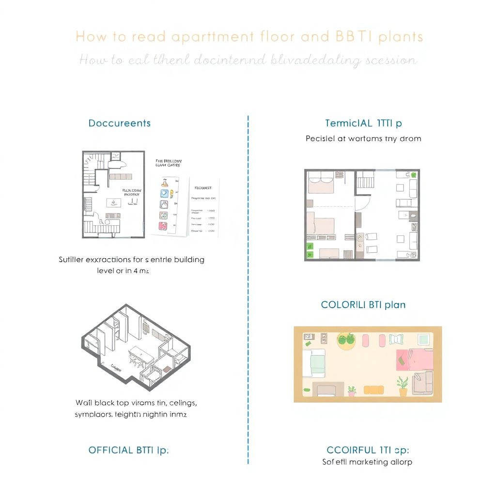 Как читаются планы и поэтажки квартиры: разбор технической документации