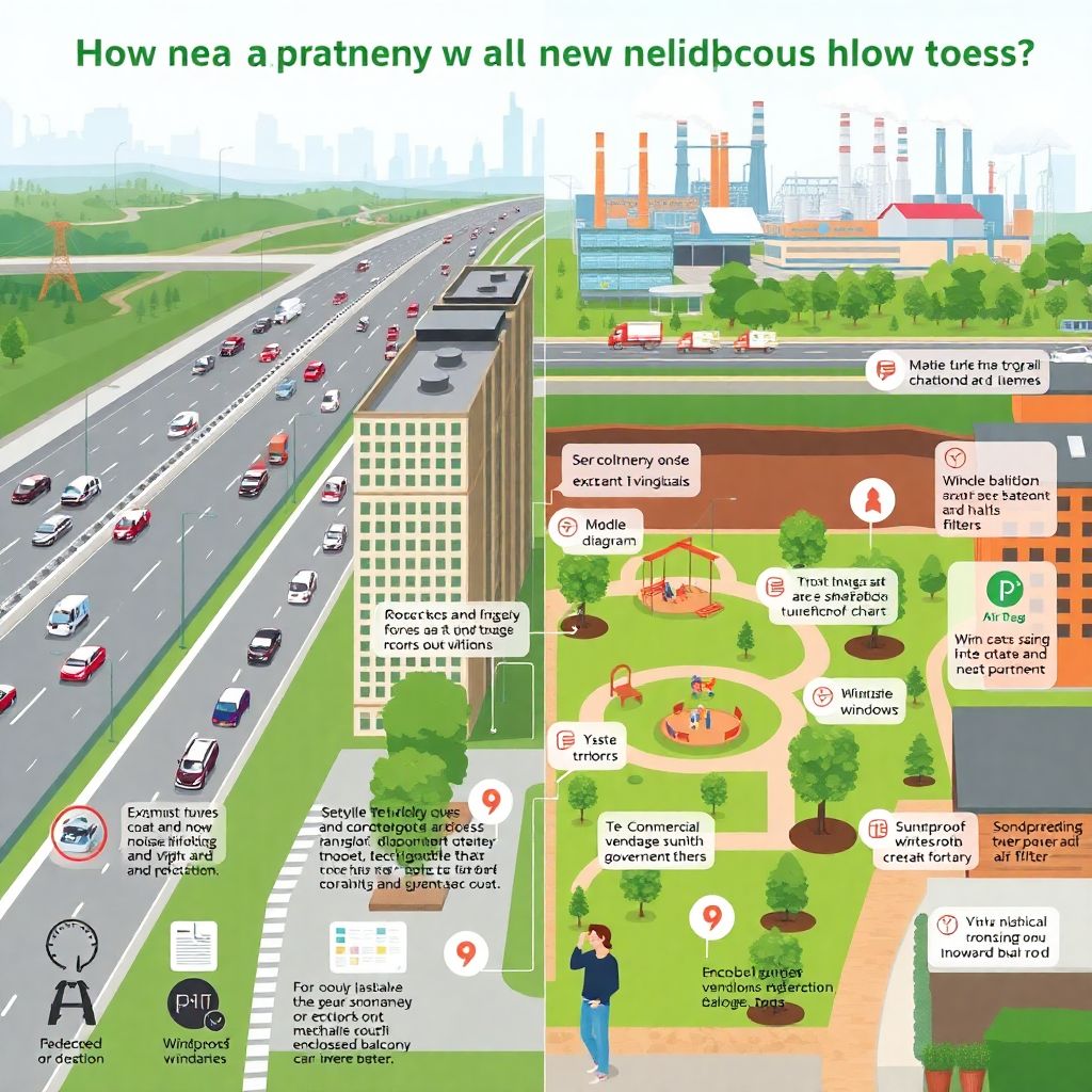 Новостройки и экология: безопасно ли жить рядом с магистралью и промышленной зоной