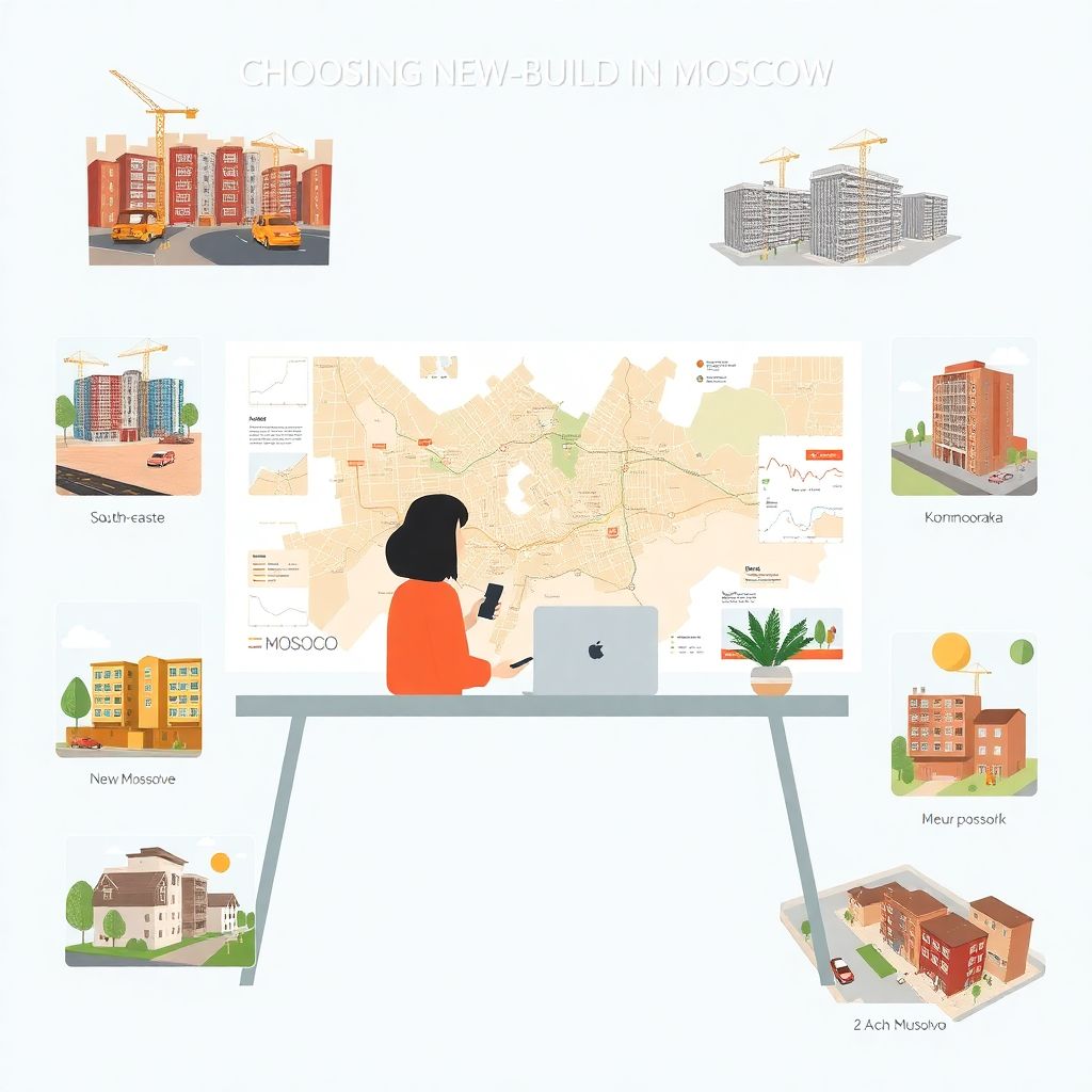 ТОП-7 районов Москвы с самым активным строительством новых жилых комплексов