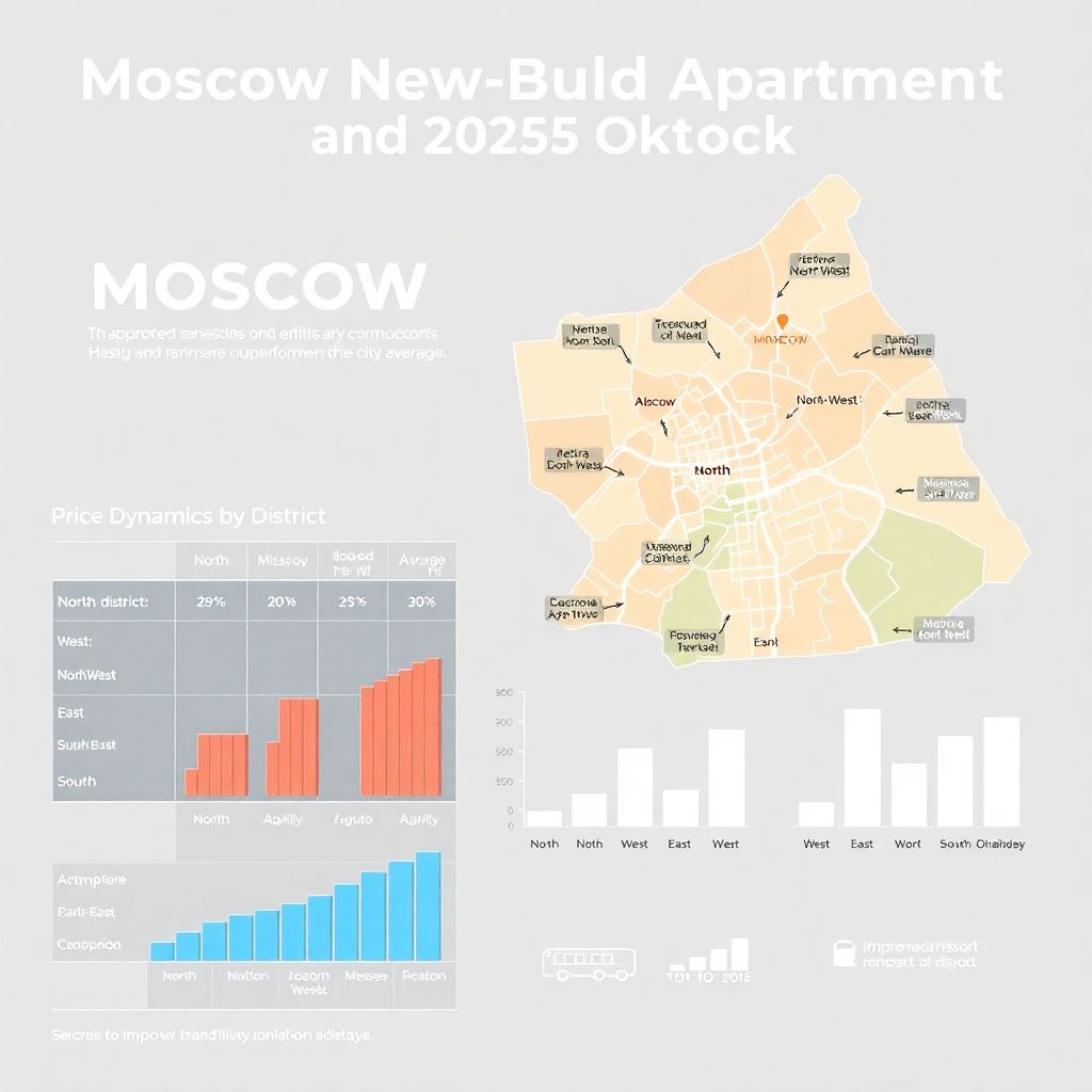 Цены на новостройки в Москве по округам: детальный обзор изменений
