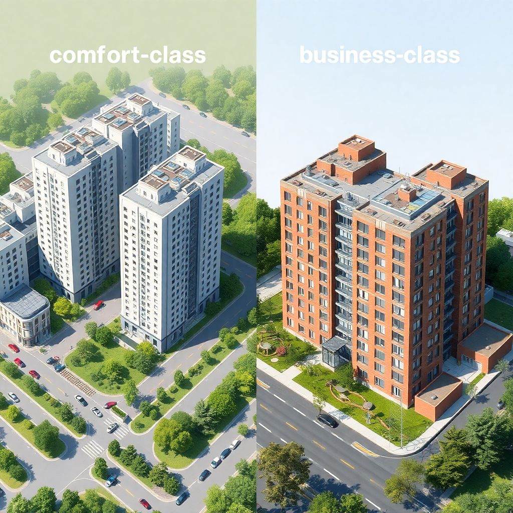 ЖК-бизнес и комфорт-класс: в чём реальная разница для будущих жильцов